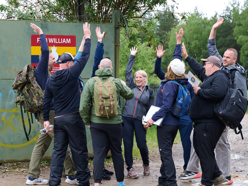 experiential leadership training Sandhurst simulation